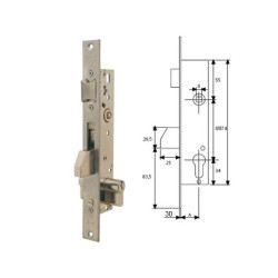 CERRADURA TESA 2210BE303NI...
