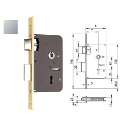 CERRADURA YALE  652-60 HL
