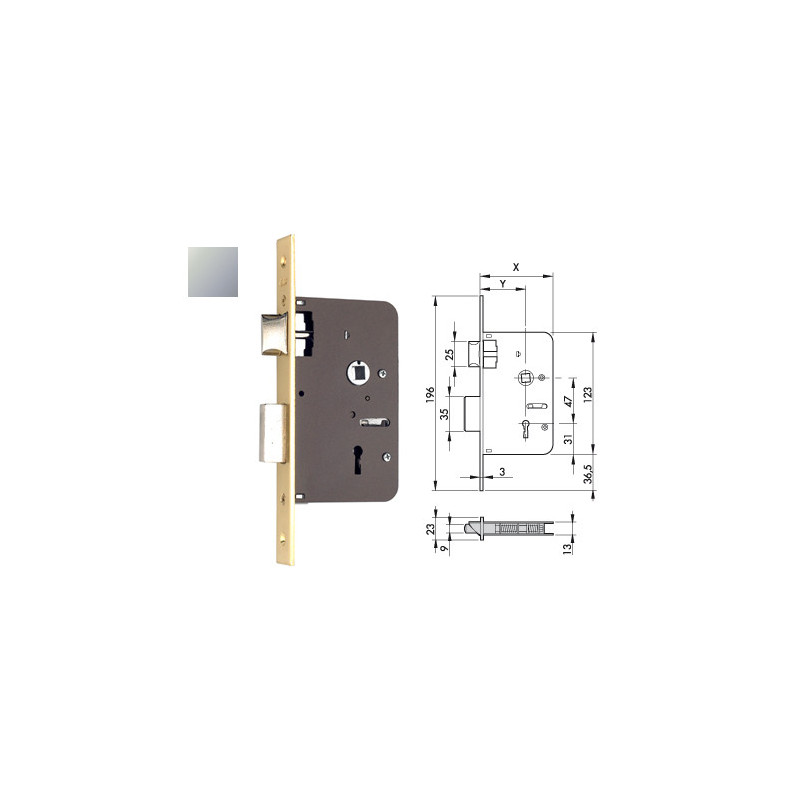 CERRADURA YALE  652-70 HL