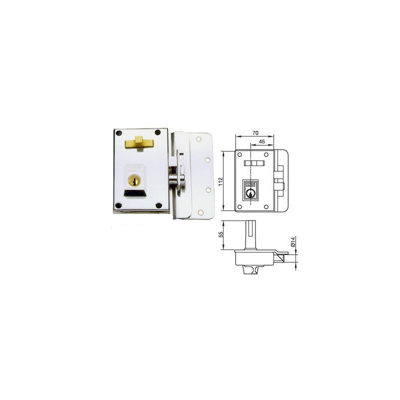 CERRADURA YALE   10 HN DR
