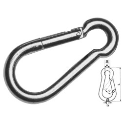 MOSQUETON INOX BOMBERO 70...