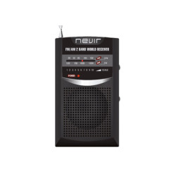 RADIO ANALOGICA 136 NEGRO