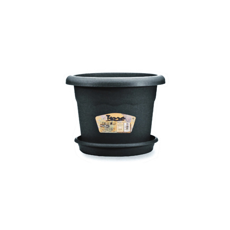 PLATO REDONDO NINFA ANTRACITA 34C M40 7434A