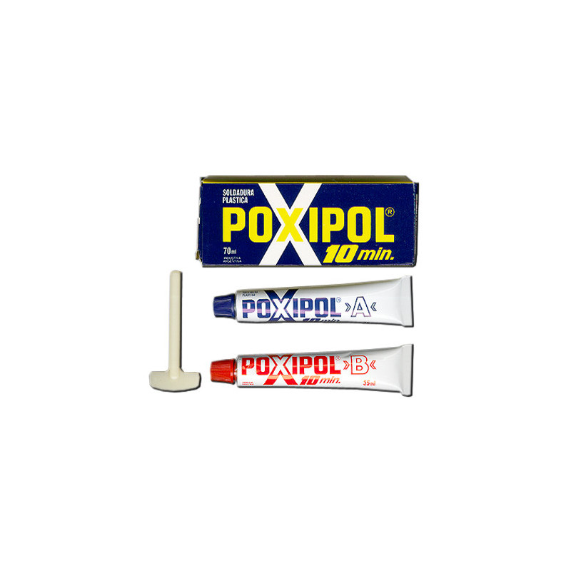 PEGAMENTO POXIPOL METALICO 14 ML.