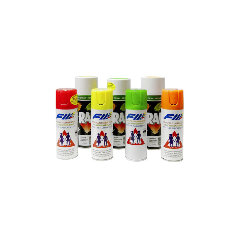 SPRAY FM 520 CC. FLUORESCENTE AMARILLA