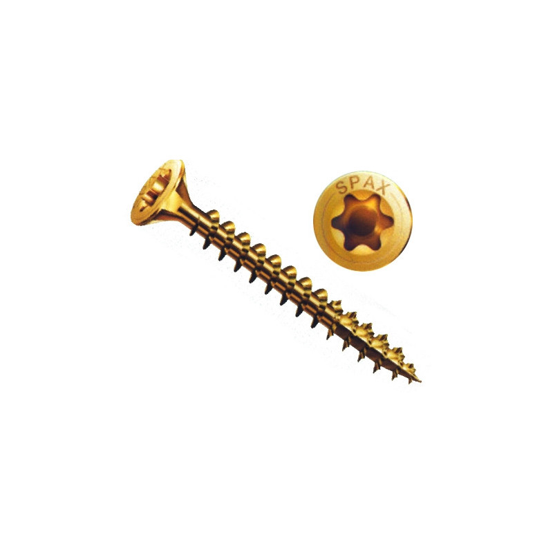 TIRAFONDO YELLOX T20 4X 35 SPAX CAJA 1000U