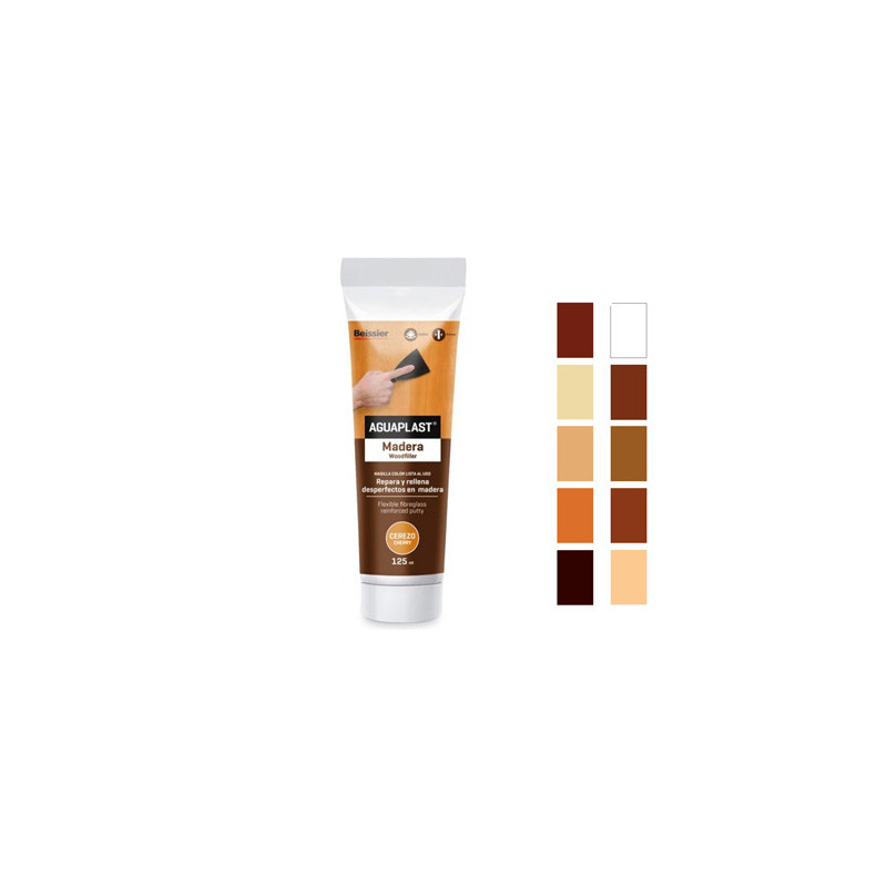 AGUAPLAST TUBO MADERA CAOBA      125 ML. 70000-004