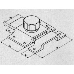 PASADOR ALMA CRUZ PLATA 250